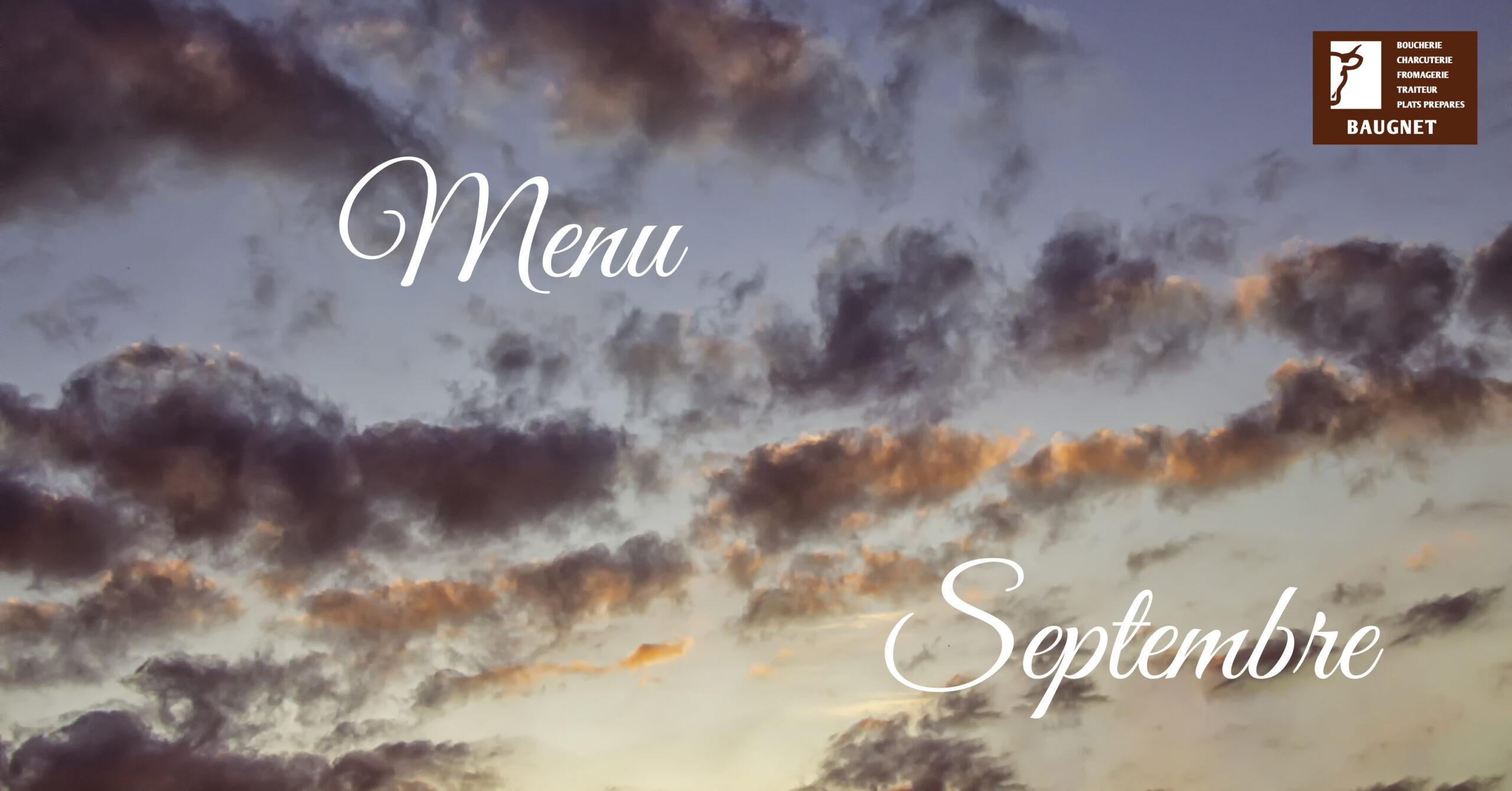 Lire la suite à propos de l’article Le menu du mois de septembre est disponible