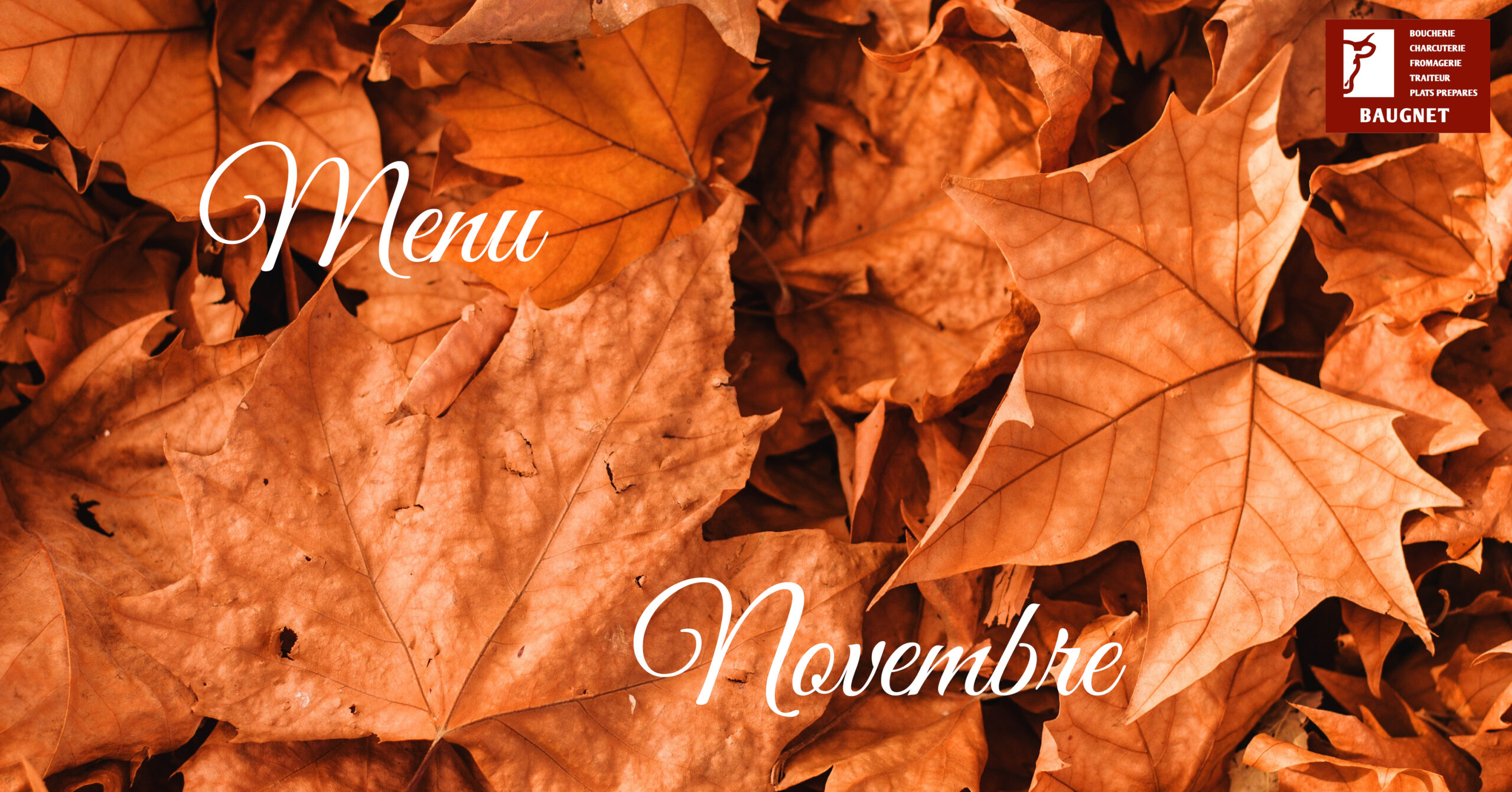 Lire la suite à propos de l’article Le menu du mois de Novembre est disponible
